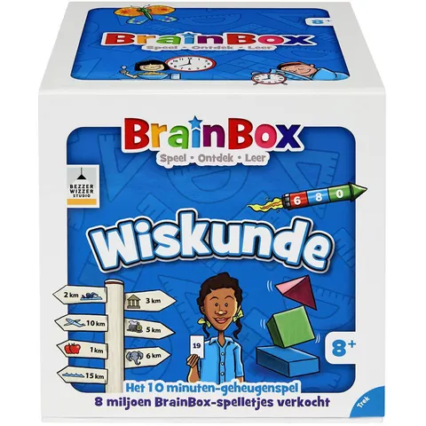 Kaartspel Brainbox wiskunde – afbeelding 2
