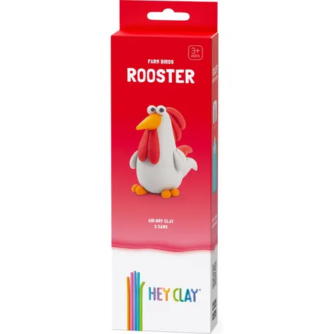 Klei Hey Clay Rooster 3 potjes – afbeelding 2