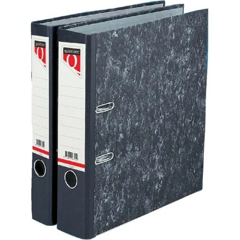 Ordner Quantore A4 80mm karton gewolkt – afbeelding 2