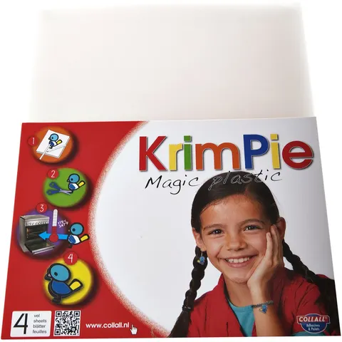 Krimpievel Collall Magic Plastic transparant set à 4 vel – afbeelding 2