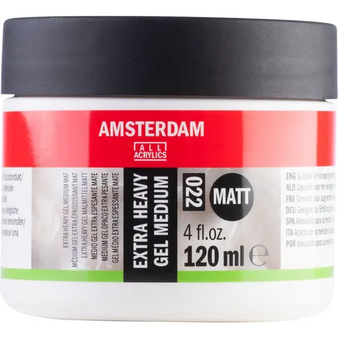 Medium Amsterdam Mini 022 extra heavy gel mat 120ml – afbeelding 2