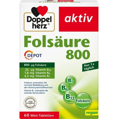 Doppelherz Folsäure 800 Depot Tabletten – Bild 2