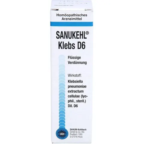 Sanukehl Klebs D 6 Tropfen 10 ml – Bild 2