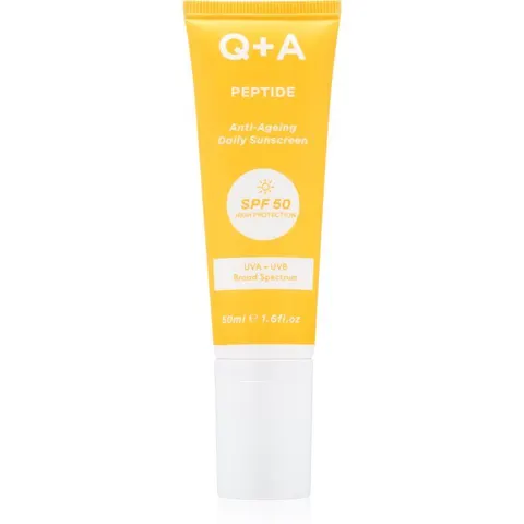 Q+A Face Sunscreen SPF 50 Renewing 50 ml – afbeelding 2