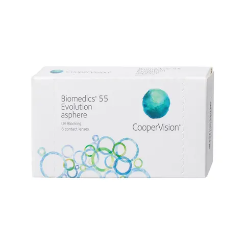 Biomedics 55 Evolution UV (6 Kontaktlinsen) – Bild 2