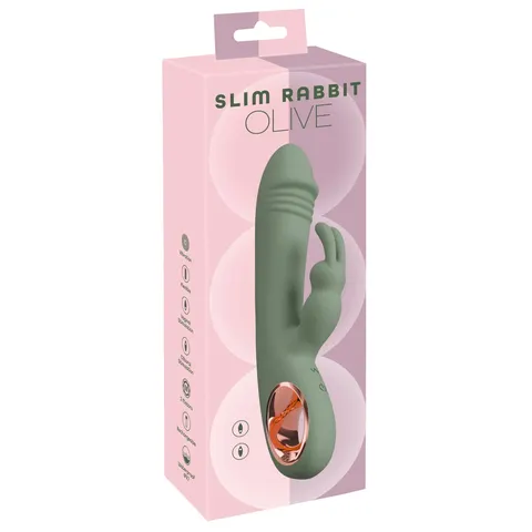 Slim Rabbit Olive Rabbitvibrator – Bild 2