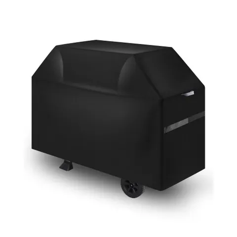 VEVOR Housse barbecue 1700mm, polyester 600D, imperméable, sangles, noir. – image 2