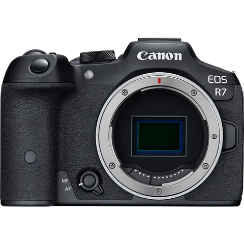 Canon EOS R7 Systemkamera-Body (32,5 MP, WLAN) – Schwarz – Bild 2
