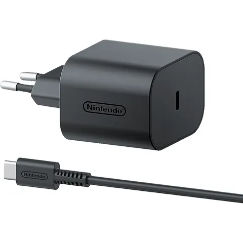 Nintendo Switch 2, Netzteil, Schwarz – Bild 2