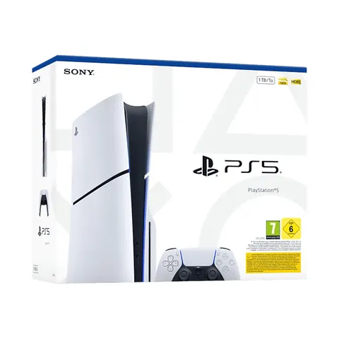 Sony PlayStation 5 Disc-Edition (E-Chassis) – Weiss – Bild 2