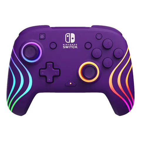 PDP Controller Afterglow Wave wireless purple Switch – Bild 2