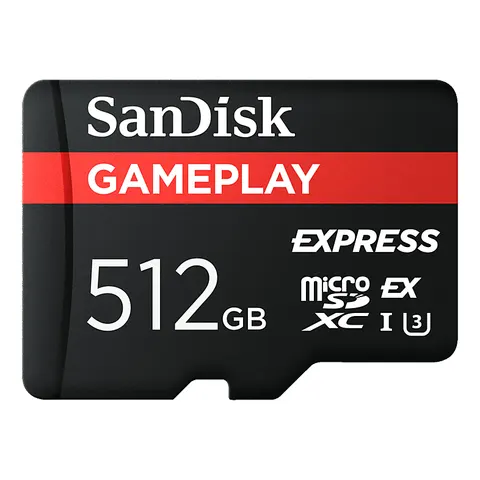 SANDISK Nintendo Switch™ - GamePlay 512GB Express, Micro-SDXC-Speicherkarte, Schwarz – Bild 2