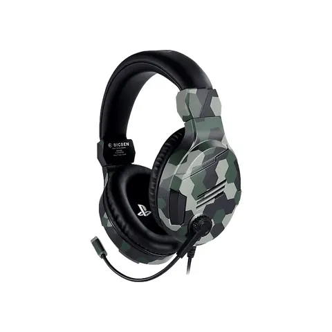 nacon PS4 Stereo-Headset V3 [Offizielle Playstation Lizenz] camo green Gaming-Headset – Mehrfarbig – Bild 2