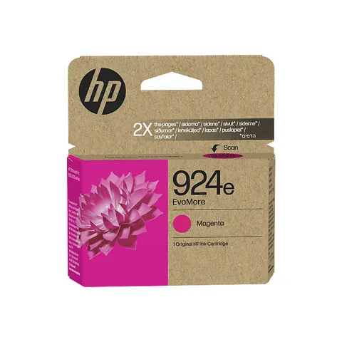 HP 924e EvoMore Magenta Original Ink – Bild 2