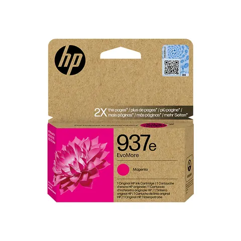 HP 937e EvoMore Magenta Original Ink – Bild 2