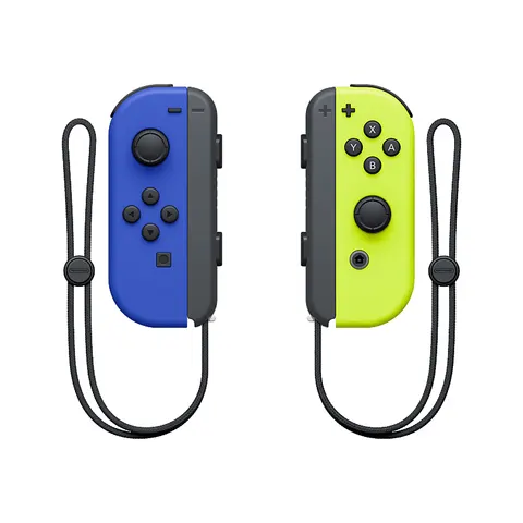 Nintendo Joy-Con Controller 2er-Set Blau/Neongelb – Mehrfarbig – Bild 2