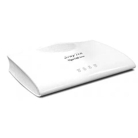 DrayTek Vigor 166, DSL-Modem 2-Port-Switch – Weiss – Bild 2