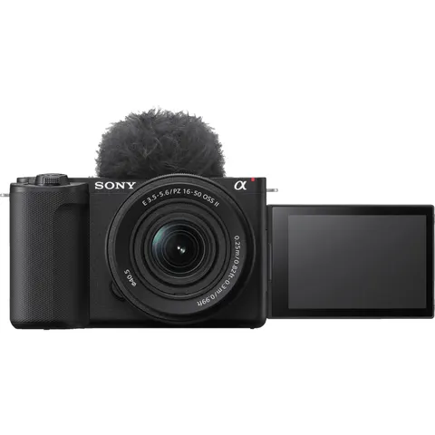 SONY Alpha ZV-E10 II K Spiegellose APS-C-Kamera mit 16–50 mm F 3.5–5.6 Powerzoom-Kit-Objektiv – Schwarz – Bild 2
