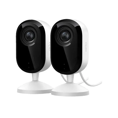 ARLO Essential 3 2K Indoor Security Camera – Weiss – Bild 2