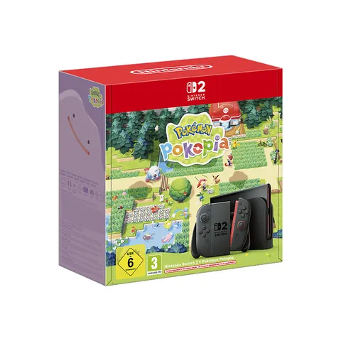 Nintendo Switch 2 + Pokemon Pokopia – grau – Bild 2
