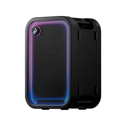 Sony ULT Tower 5, Kabellose Bluetooth Party Lautsprecher (300W/20 Stunden Akkulaufzeit/IPX4, Tragbar), Schwarz – Bild 2