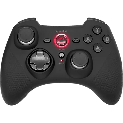 SPEEDLINK RAIT Gamepad - Wireless - for PC/PS3/Switch, rubber-black – Schwarz – Bild 2