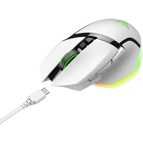 RAZER Basilisk V3 Pro Maus – weiss – Bild 2