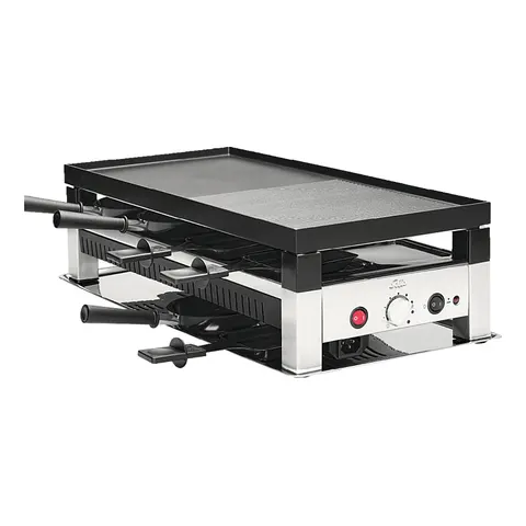 SOLIS Raclette & Pizza Grill for 8 Raclettegrill – Bild 2