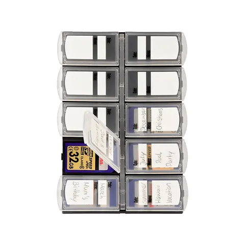 Hama Speicherkarten-Organizer – Transparent – Bild 2