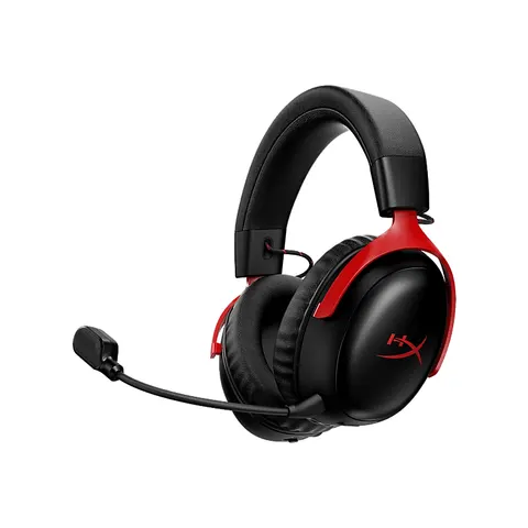HyperX Cloud III S Wireless Rot/Schwarz – Mehrfarbig – Bild 2