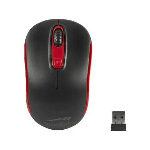 Speedlink CEPTICA Wireless Maus, schwarz-rot – Bild 2