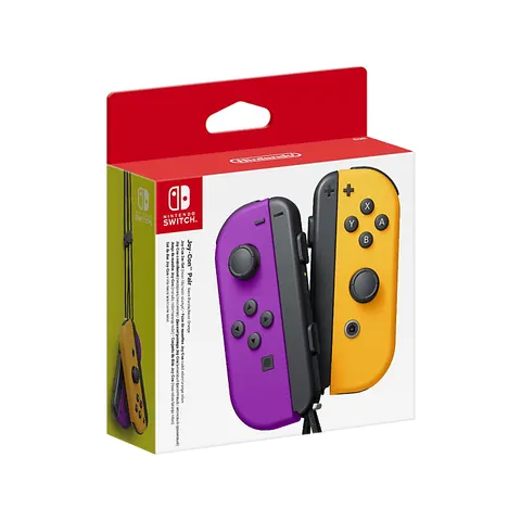 Joy Con 2er Set, lila / orange Nintendo Switch Controller – Mehrfarbig – Bild 2