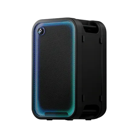 Sony ULT Tower 7, Kabellose Bluetooth Party Lautsprecher (420W/30 Stunden Akkulaufzeit/IPX4/Tragbar mit Rollen), Schwarz ​ – Bild 2