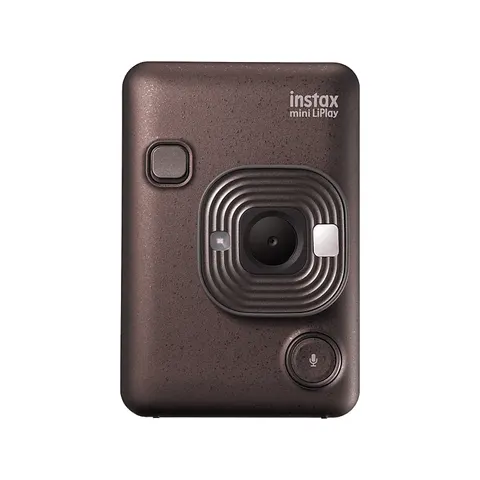 FUJIFILM INSTAX mini LiPlay Sofortbildkamera (2 MP) – braun – Bild 2