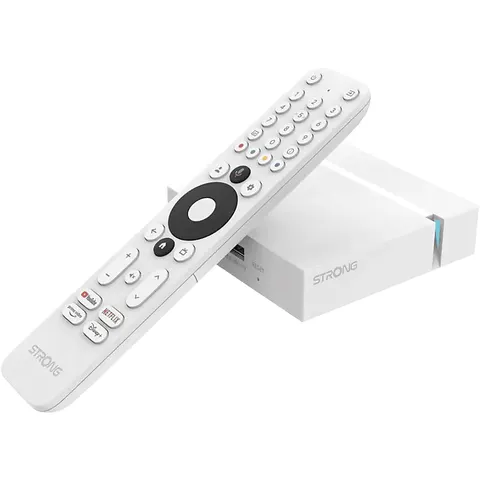 STRONG LEAP-S3+ V2 Ultimate Google TV-Streaming Box (Weiss) – Bild 2