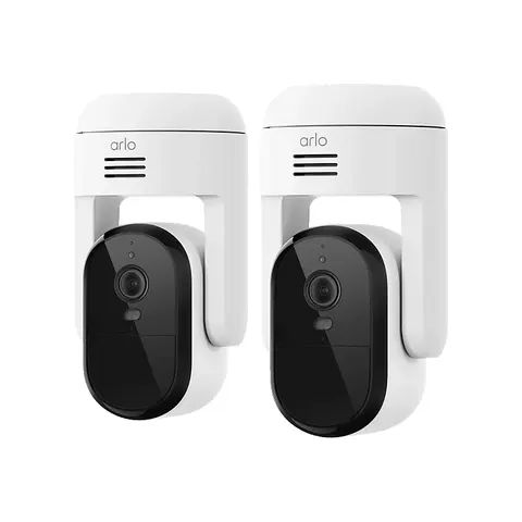 ARLO Essential 3 2K PTZ (2er Set), Sicherheitskamera – Weiss – Bild 2