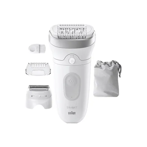 BRAUN Silk·épil 7-030 Epilierer, Weiss – Bild 2