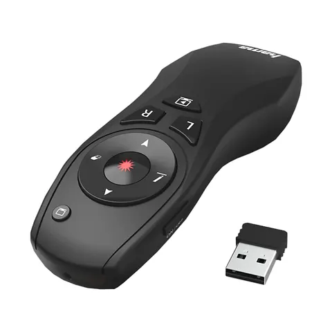 Hama Presenter inkl. Laserpointer – Schwarz – Bild 2