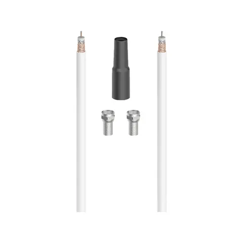 Hama SAT-Anschluss-Kit, 100 dB, 10 m – Bild 2