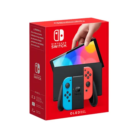 Nintendo Switch OLED Blau Rot – Neo Rot/blau OLED Modell – Bild 2