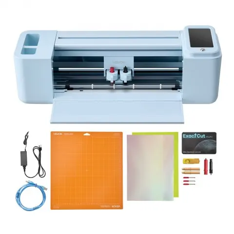 VEVOR Vinylschneidemaschine 30 cm, Schneideplotter/Plottermaschine mit Touchscreen, Kompatibel mit Mac/Windows/Android/iOS, Vinylcutter für Bastelarbeiten, Kart – Bild 2