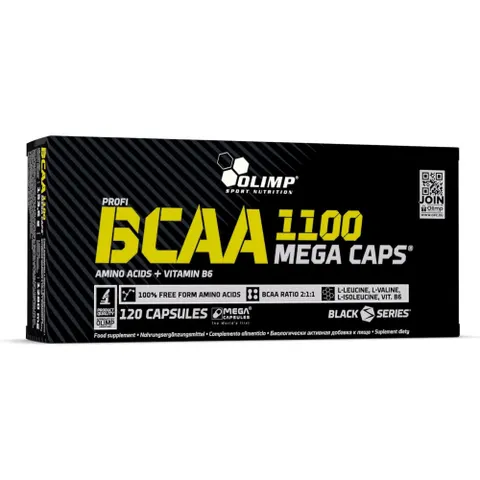 BCAA Mega Caps 1100 (120 Kapseln) – Bild 3