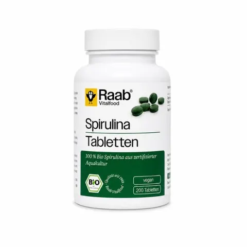 Raab Spirulina 200 Tabletten – Bild 2
