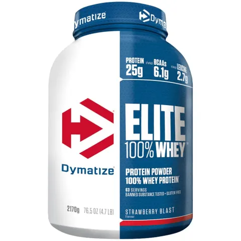 Elite 100% Whey - 2100g - Strawberry Blast – Bild 2