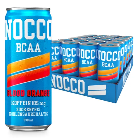 Nocco BCAA - 24x330ml - Blood Orange – Bild 2