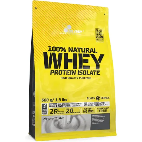 100% Natural Whey Protein Isolate (600g) – Bild 2