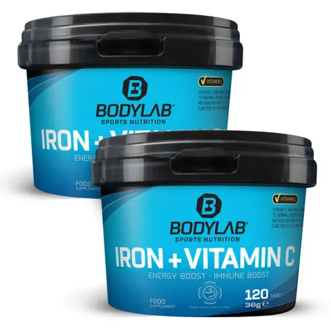 3 x Iron + Vitamin C (120 Tabletten) – Bild 2