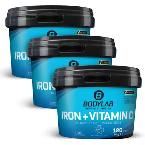 3 x Iron + Vitamin C (120 Tabletten) – Bild 3