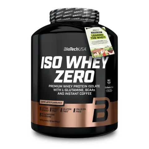 Iso Whey Zero - 1816g - Caffe Latte – Bild 2