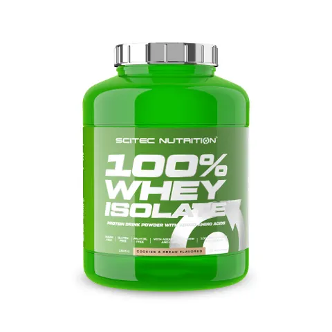 100% Whey Isolate - 1816g - Cookies & Cream – Bild 2